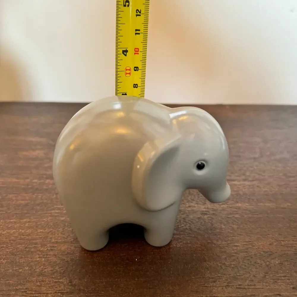 VTG Little Tikes Noah's Ark Elephant TWO Pretend Play Toy Animal Zoo Bible Story